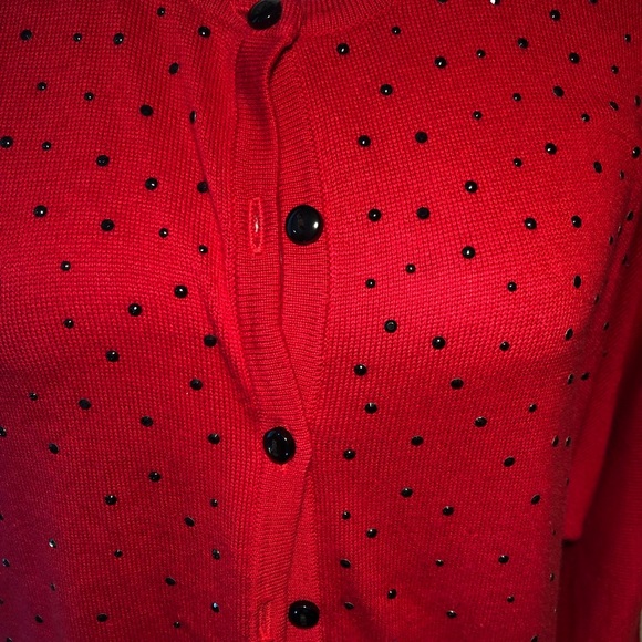 Rafaella rhinestone studded sweater - Picture 4 of 7